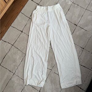 Weworewhat - Wide Leg Jersey Modal Pant